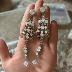 Opal Formal Earrings